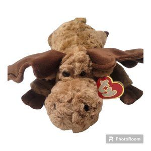 Ty Classic Vintage 1995 Retired Beanie Babies "Mortimer" the Moose, Preloved